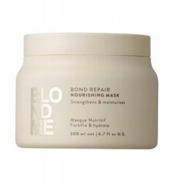 SCHWARZKOPF PROFESSIONAL_BlondMe Bond Repair Nourishing Mask maska do włosów wzmacniająco-nawilżająca 200ml