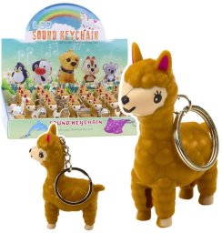 Brelok do kluczy lama latarka