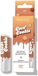 4organic nawilżający balsam do ust Coco Cookie 5g
