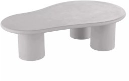 Ława SELENA 130x80 jasna szara SIGNAL