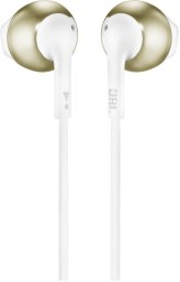JBL Tune 205 wired in-ear headphones, gold