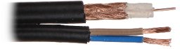 KABEL CCTV RG-59+2X0.75/ZEL/200