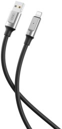 Kabel USB USB-A - Lightning 1 m Czarny (NB251)