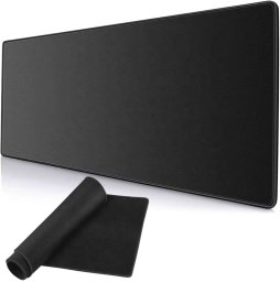 Podkładka gamingowa pod mysz i klawiaturę xl 80x30 cm antypoślizgowa czarna