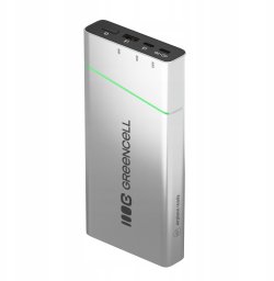 Powerbank Green Cell PowerPlay Pro 20800mAh Srebrny