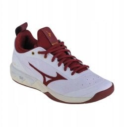 Mizuno Buty siatkarskie WAVE LUMINOUS 2 r. 44 biało- bordowe