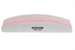 SUNONE_Pilnik biały łódka 180/240 10szt