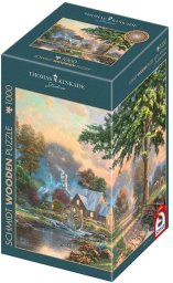 Puzzle 1000 Thomas Kinkade W starym młynie