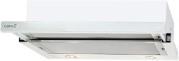 CATA | Hood | TF 2003 600 GWH | Telescopic | Energy efficiency class C | Plotis 60 cm | 390 m³/h | Mechanical control | LED | Baltas Glass