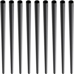 Tralki Balkonowe Balustrada Aluminiowa Okrągła 19x19x810mm 101 szt.