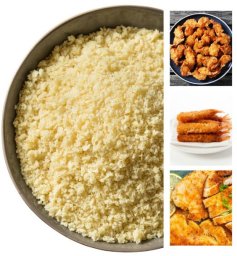 Panko panierka do kotletów na wagę jasna pszenna bułka tarta 500g