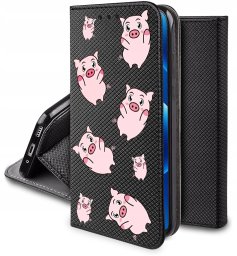 krainaGSM Etui do Motorola Edge 60 | 60 Fusion MAGNET WZORY CASE PORTFEL