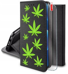 Etui do Honor 400 MAGNET WZORY CASE PORTFEL + SZKŁO 9H
