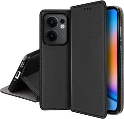krainaGSM ETUI SKÓRZANE do Oppo Reno 13 FS 5G| F 5G MAGNETYCZNE BOOK CASE TOKRA SZKŁO