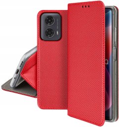 krainaGSM Etui do Motorola Moto G24 |G24 POWER |G04 SMART MAGNET CASE PORTFEL + SZKŁO