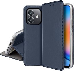 krainaGSM ETUI SKÓRZANE do OPPO A40 | A40M MAGNETYCZNE BOOK CASE TOKRA SZKŁO 9H