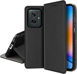 krainaGSM ETUI SKÓRZANE do MOTOROLA MOTO G55 5G MAGNETYCZNE BOOK CASE TOKRA SZKŁO 9H