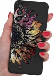 ETUI do Samsung Galaxy A53 5G WZORY |SILIKONOWE MATT CASE + SZKŁO 9H