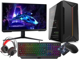 AI PC VIST Astro Ryzen 5 8600G 16GB DDR5 Radeon 760M SSD 1TB nVme WIFI W11 24" 180Hz