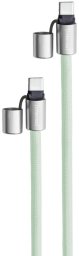 Kabel USB Intenso USB-C - USB-C 1.6 m Zielony (7991007)