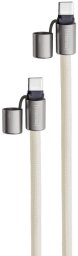 Kabel USB Intenso USB-C - USB-C 1.6 m Beżowy (7991001)