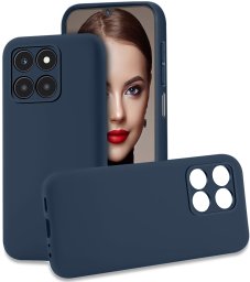 krainaGSM Etui do Honor X6A CASE MATT Plecki + SZKŁO OCHRONNE 9H