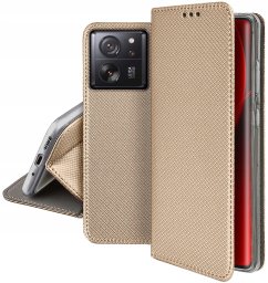 krainaGSM Etui do Xiaomi 13T | 13T Pro SMART MAGNET CASE PORTFEL + SZKŁO OCHRONNE 9H