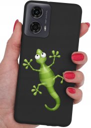 krainaGSM Etui do Motorola Moto G24 | G24 POWER | G04 CASE WZORY MATT PLECKI + SZKŁO