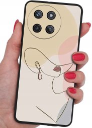 krainaGSM Etui do Realme 11 4G CASE WZORY MATT PLECKI + SZKŁO OCHRONNE 9H