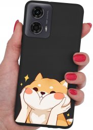 krainaGSM Etui do Motorola Moto G24 | G24 POWER | G04 CASE WZORY MATT PLECKI + SZKŁO
