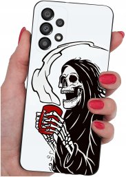 krainaGSM ETUI do Samsung Galaxy A53 5G wzory | SILIKONOWE MATT CASE + SZKŁO 9H