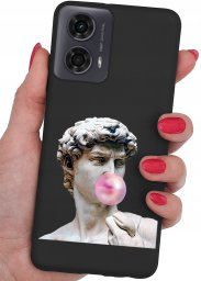 krainaGSM Etui do Motorola Moto G24 | G24 POWER | G04 CASE WZORY MATT PLECKI + SZKŁO
