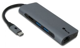 Ngs Hub Usb Wonder C/Hdmi 2X 3.0 Rj 45 C Sd Micro Szary (WONDERDOCK7)