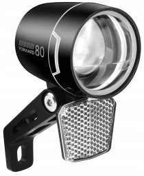 Lampa przód Verso 100 LUX do E-Bike  prądnica 6V-48V Uniwersalny