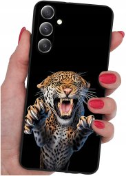 krainaGSM Etui do Samsung Galaxy M55 5G WZORY |SILIKONOWE MATT CASE + SZKŁO 9H