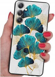 krainaGSM Etui do Samsung Galaxy M55 5G WZORY |SILIKONOWE MATT CASE + SZKŁO 9H