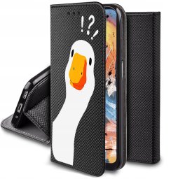 Etui Honor 90 Lite 5G MAGNET WZORY CASE PORTFEL + SZKŁO 9H