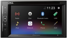 STACJA MULTIMEDIA PIONEER AVH-A240BT 2-DIN 6,2" CD DVD USB BT Nowa niższa cena!