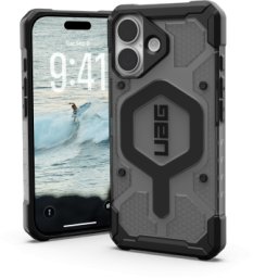 UAG Pathfinder Clear MagSafe - etui do iPhone 17 kompatybilne z MagSafe (ash/black)