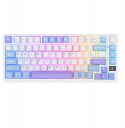 ROYAL KLUDGE RK-M75 Taro Milk Gaming Keyboard Brown switch