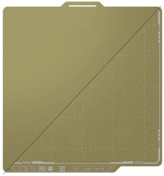 BIQU Panda Textured PEI x Smooth PEI - dwustronna magnetyczna nakładka - do drukarek Bambu Lab P1, X1 i A1 - 257x257mm}