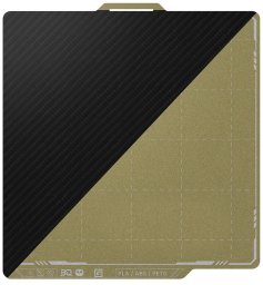 BIQU Panda Textured PEI x Smooth PET CF - dwustronna magnetyczna nakładka - do drukarek Bambu Lab P1, X1 i A1 - 257x257mm}