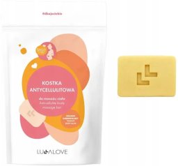 Lullalove Antycellulitowa kostka do masażu ciała 70g