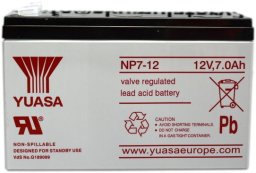 NP7-12 YUASA 7Ah 12V Akumulator AGM