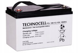 TCL100-12 TECHNOCELL Akumulator AGM 12V 106Ah