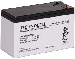 TCL9-12 TECHNOCELL Akumulator AGM 12V 9Ah