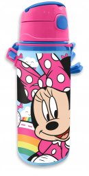 KIDS Bidon Aluminiowy z Ustnikiem 600 ml Myszka Minnie / MN30015