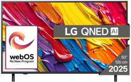 LG QNED 50QNED82A3B Telewizor 127 cm (50") 4K Ultra HD Smart TV Wi-Fi Czarny