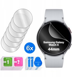 FOLIA do Samsung Galaxy Watch 6 44mm HYDROŻELOWA OCHRONNA na ekran 6 sztuk