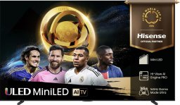 Hisense U7Q  100''  4K UHD  Mini LED  melna - Televizors  100U7Q (6942351418414)